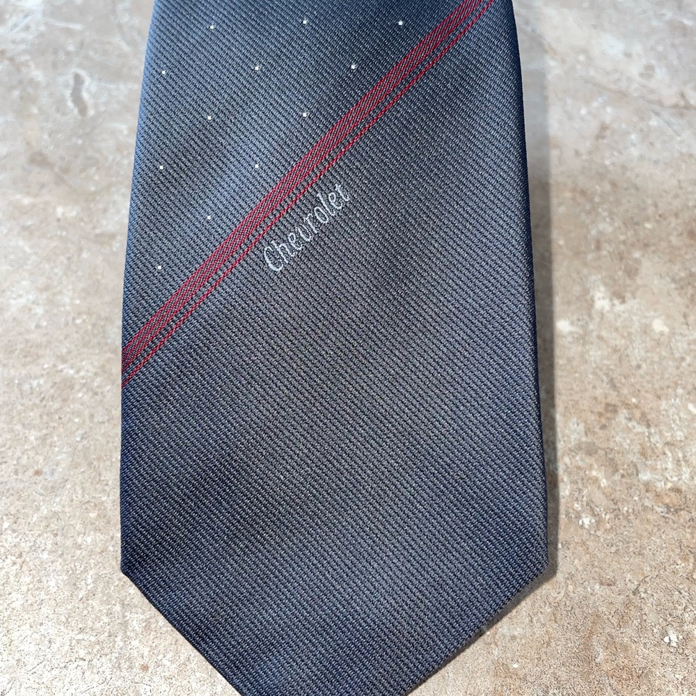 Black and Red Men's Tie